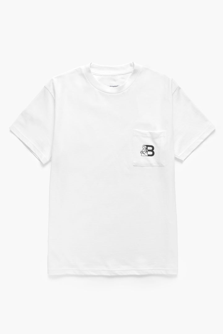 Blacksmith - Pocket Tee - White