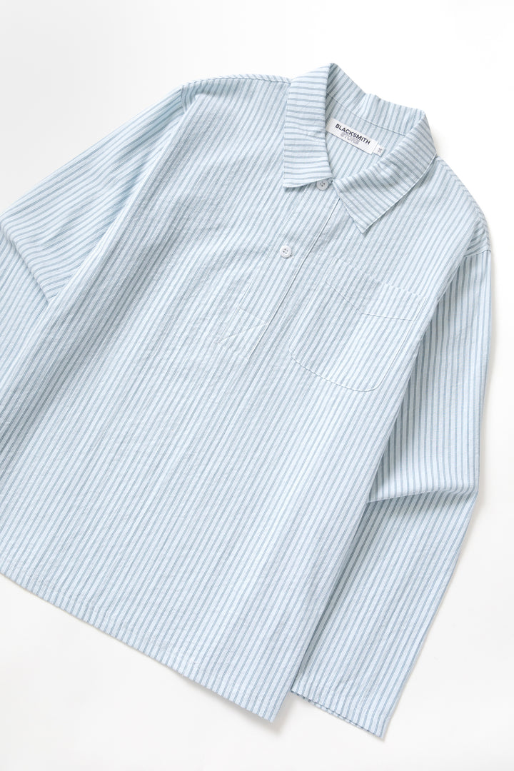 Blacksmith - Striped Two Button Popover - Green