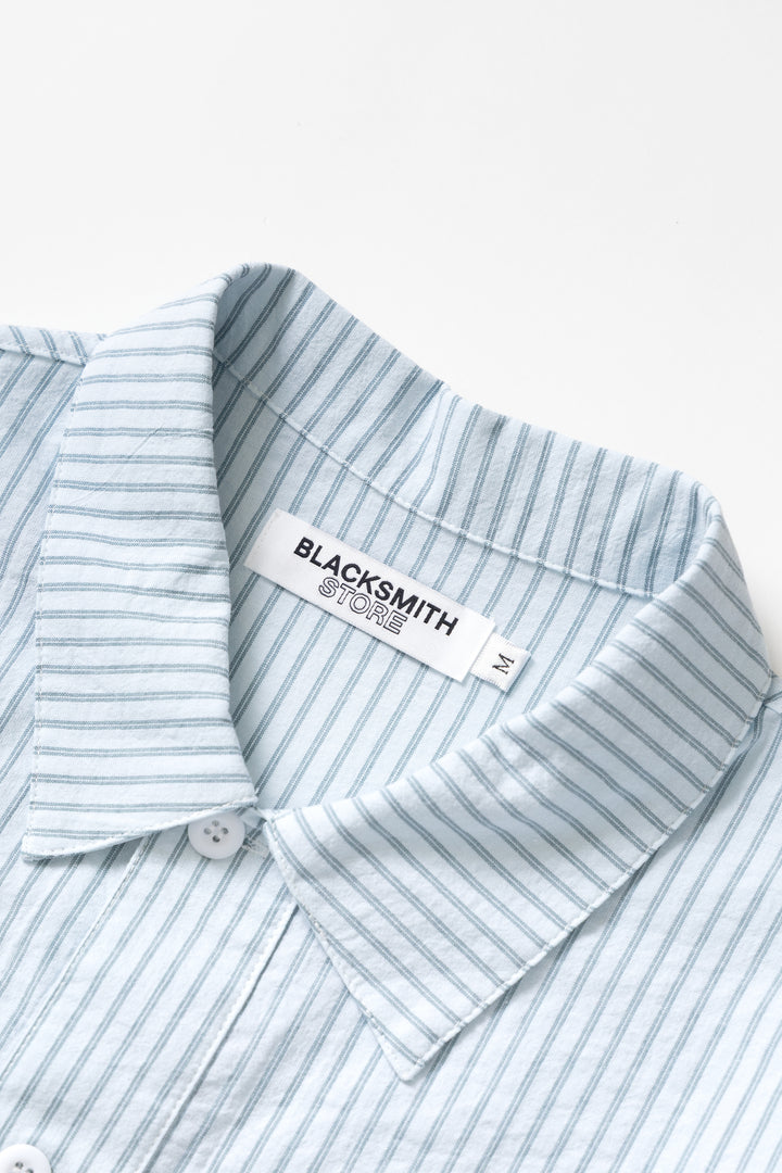 Blacksmith - Striped Two Button Popover - Green