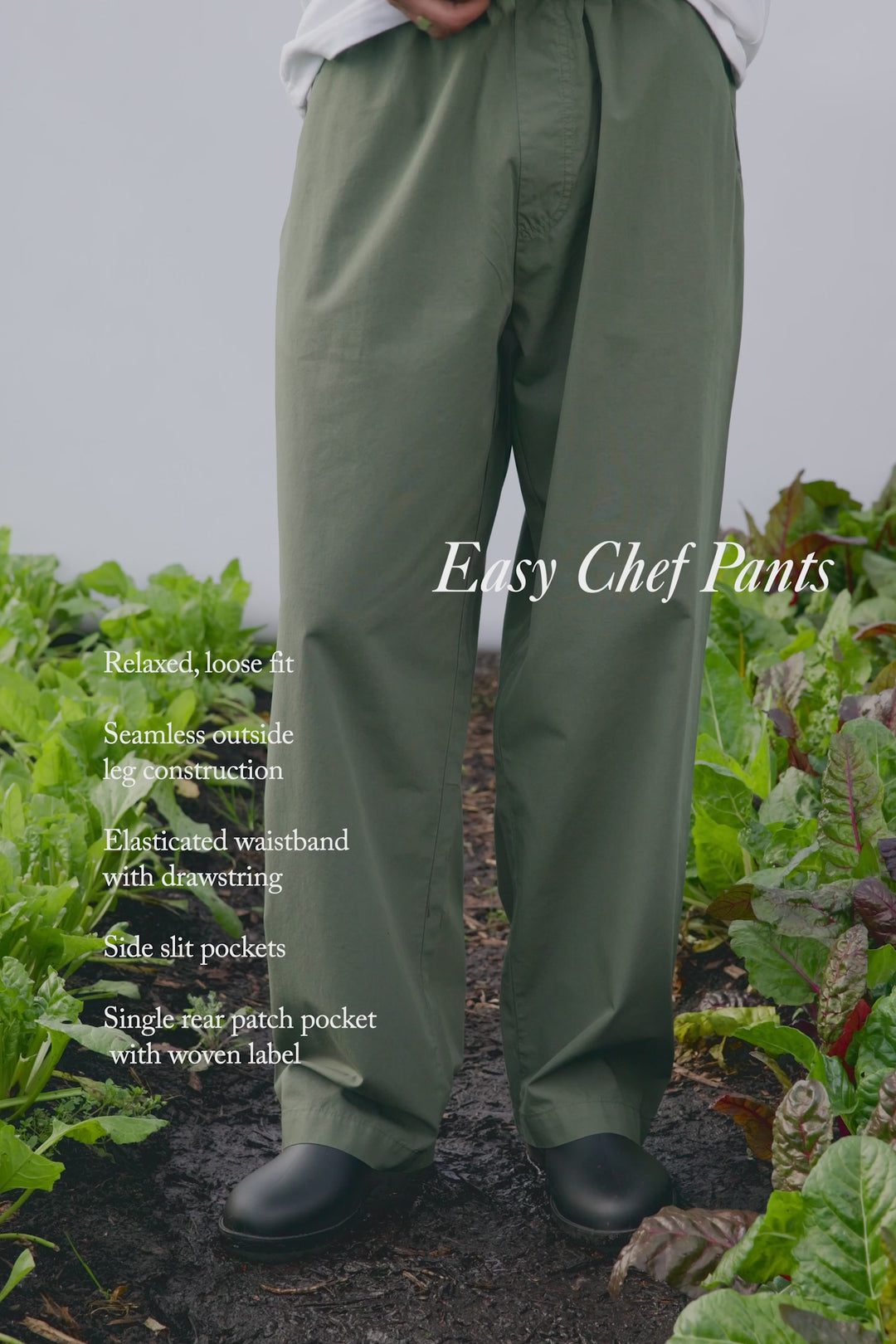 Service Works -  Patterned Easy Chef Pants - Brown Leopard