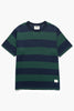 Okonkwo MFG - Ribbed Striped T-Shirt - Green