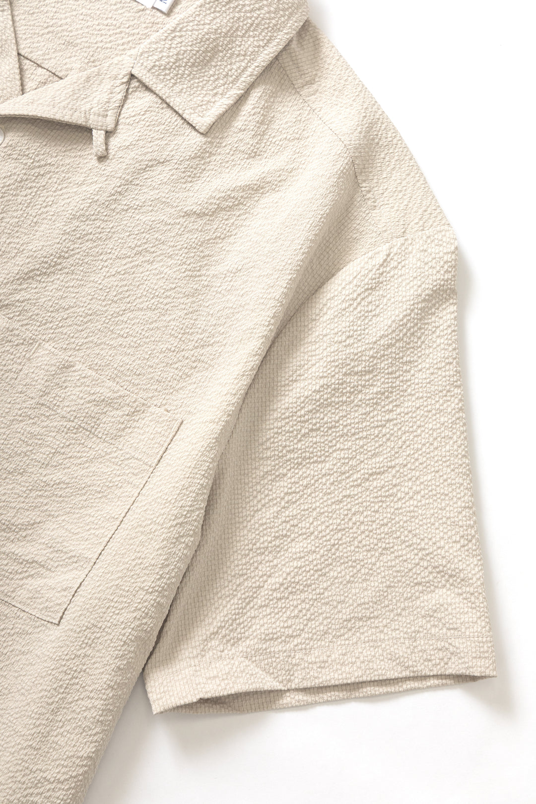 Blacksmith - Seersucker Resort Shirt - Dove