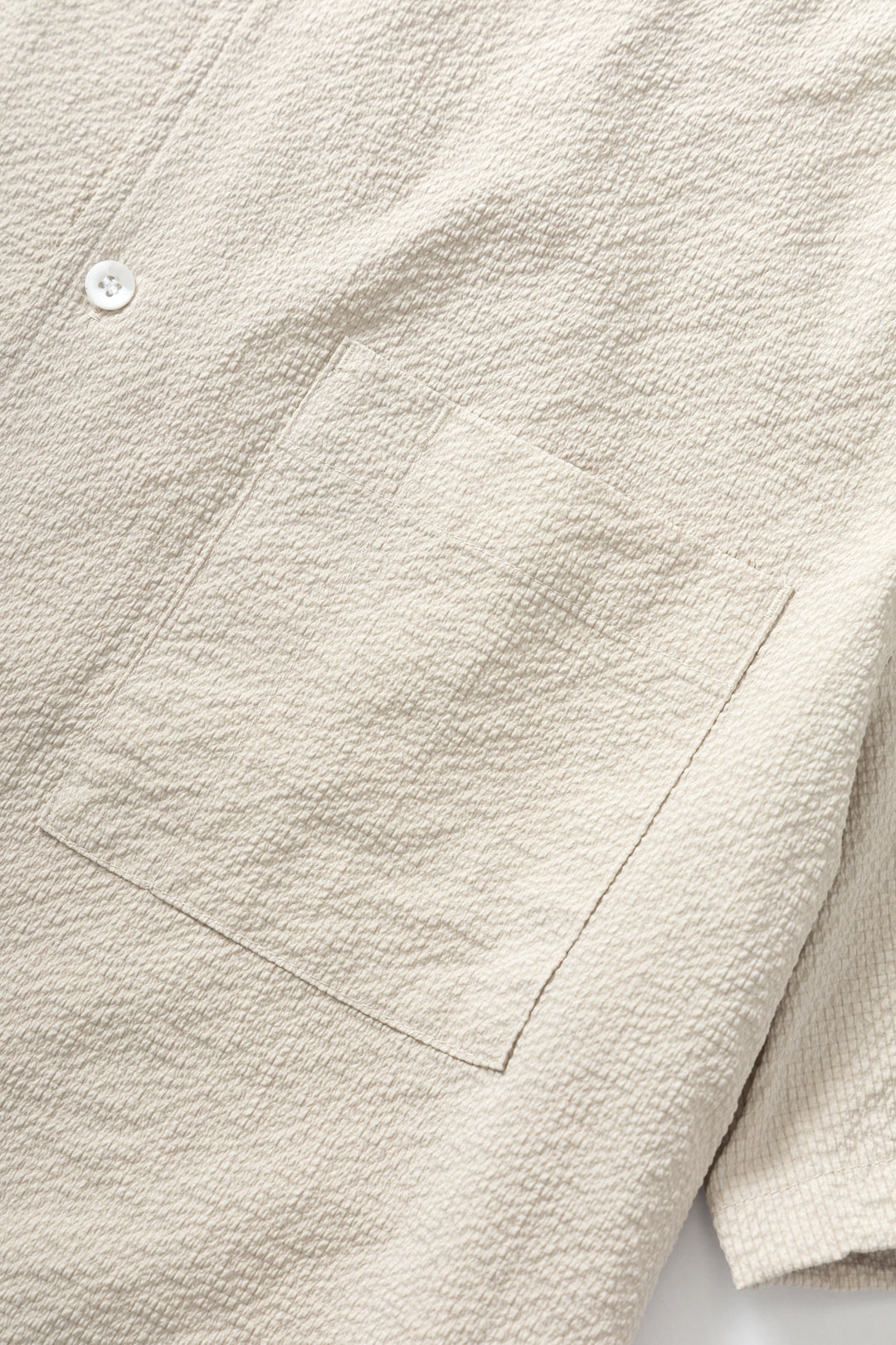 Blacksmith - Seersucker Resort Shirt - Dove