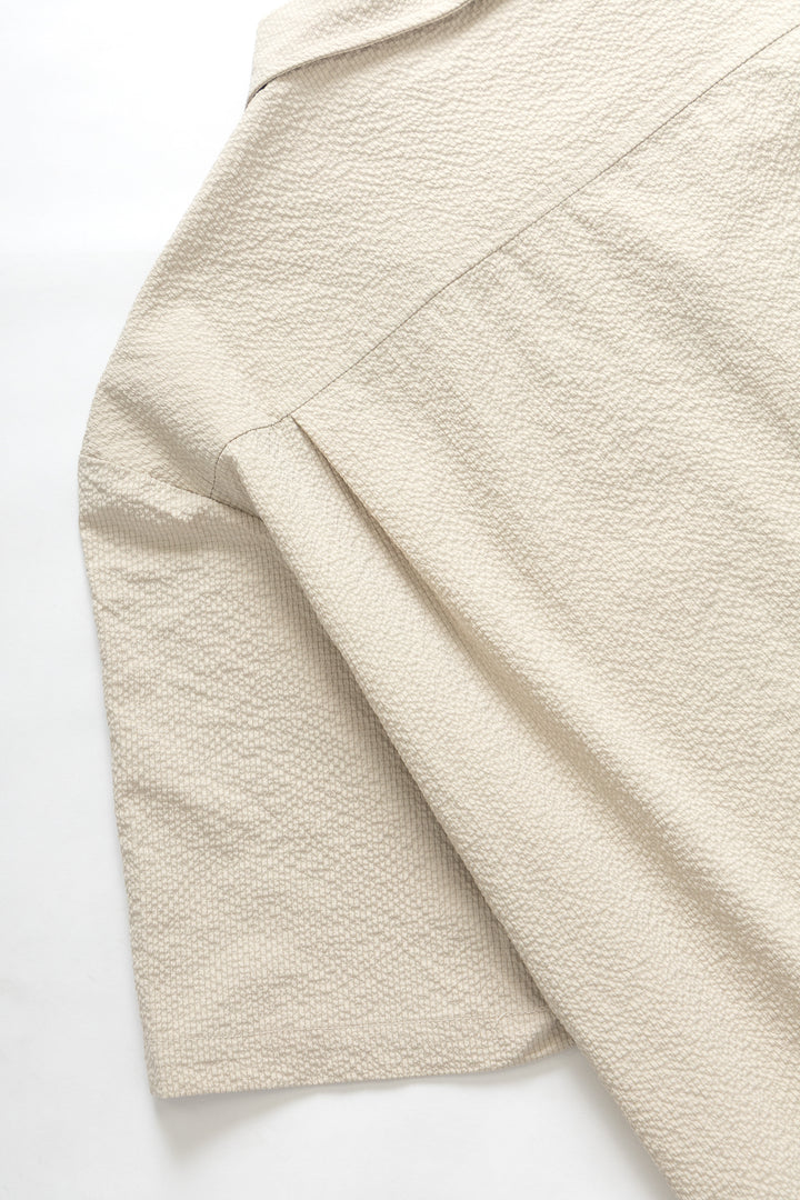 Blacksmith - Seersucker Resort Shirt - Dove