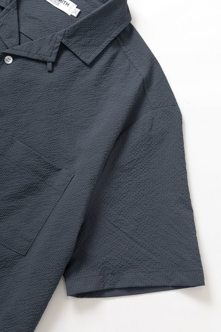 Blacksmith - Seersucker Resort Shirt - Space