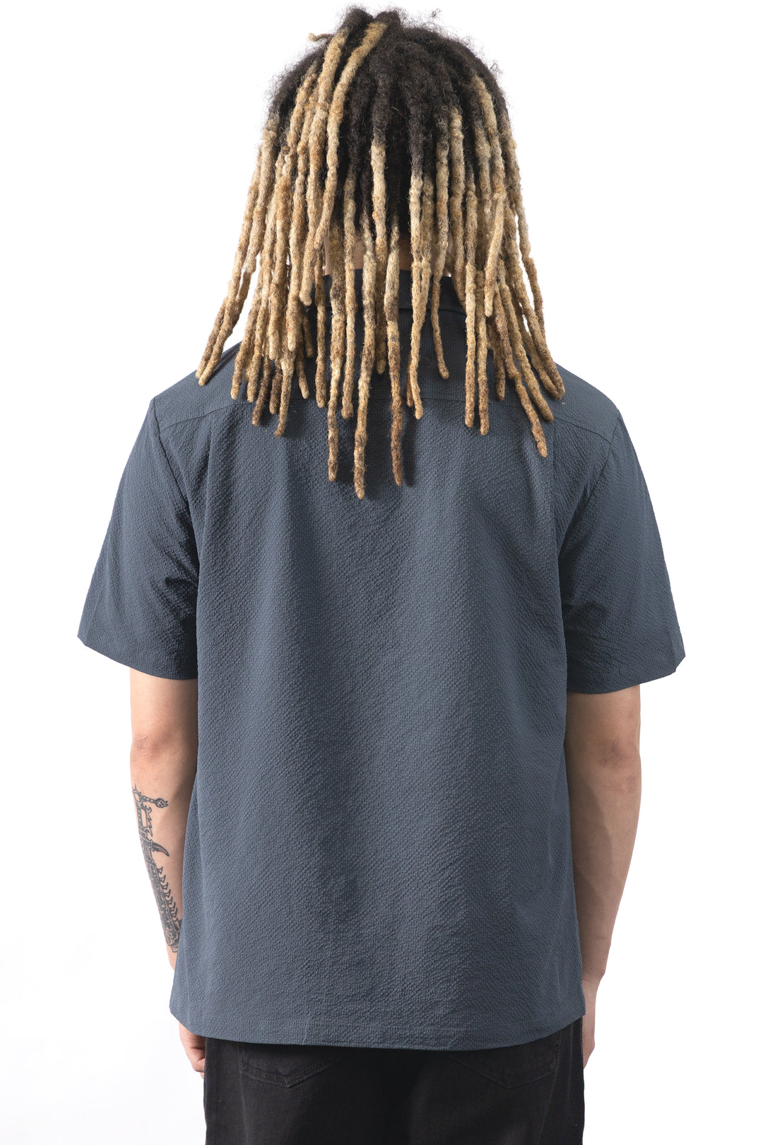 Blacksmith - Seersucker Resort Shirt - Space