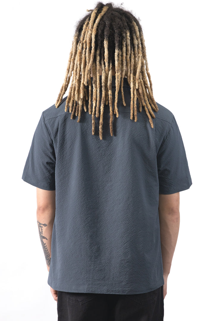 Blacksmith - Seersucker Resort Shirt - Space