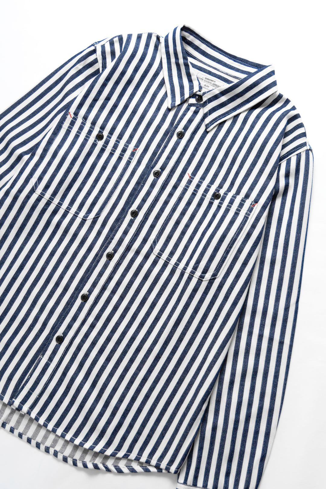 Okonkwo MFG - Stripe Shirt - Blue Stripe