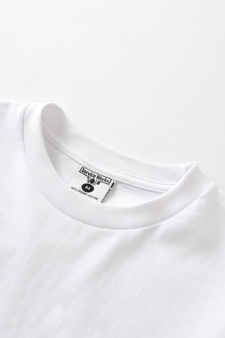 Service Works - Sticker Tee - White