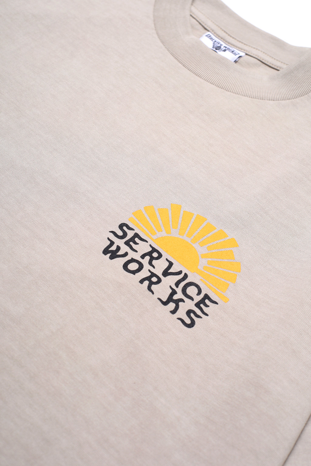 Service Works - Sunny Side Up Tee - Stone