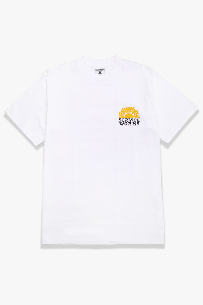 Service Works - Sunny Side Up Tee - White