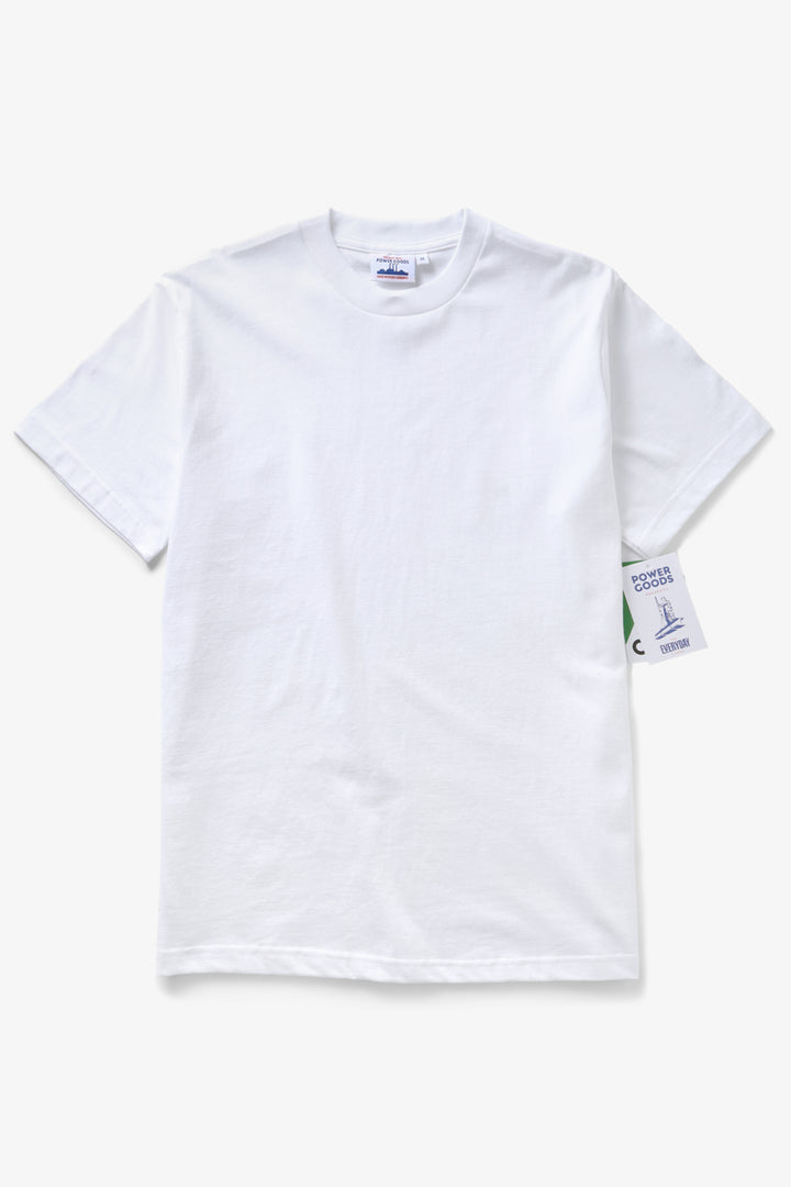 Power Goods - Everyday Tee - White