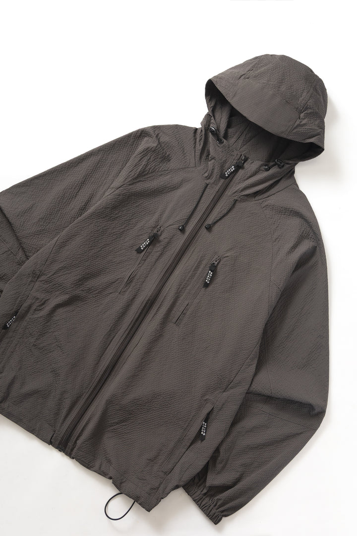 Blacksmith - Crinkle Windbreaker - Grey