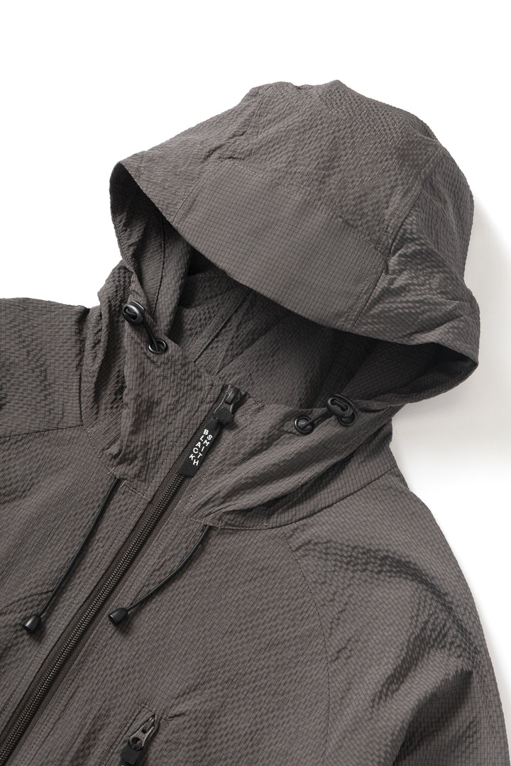 Blacksmith - Crinkle Windbreaker - Grey