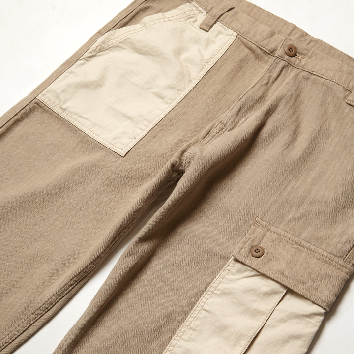 Blacksmith - Tonal Cargo Pants - Stone