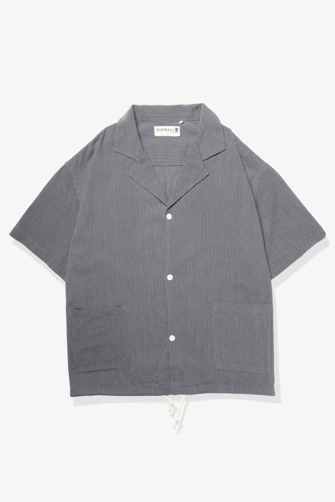 Overall Union - Boxy Short Sleeve Shirt - Dark Grey