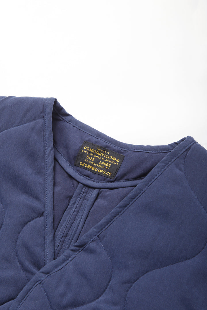 Okonkwo MFG - Quilted Liner Jacket - Blue