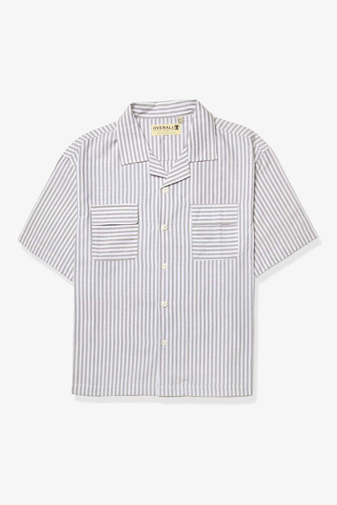 Overall Union - Boxy Short Sleeve Shirt - Stripe
