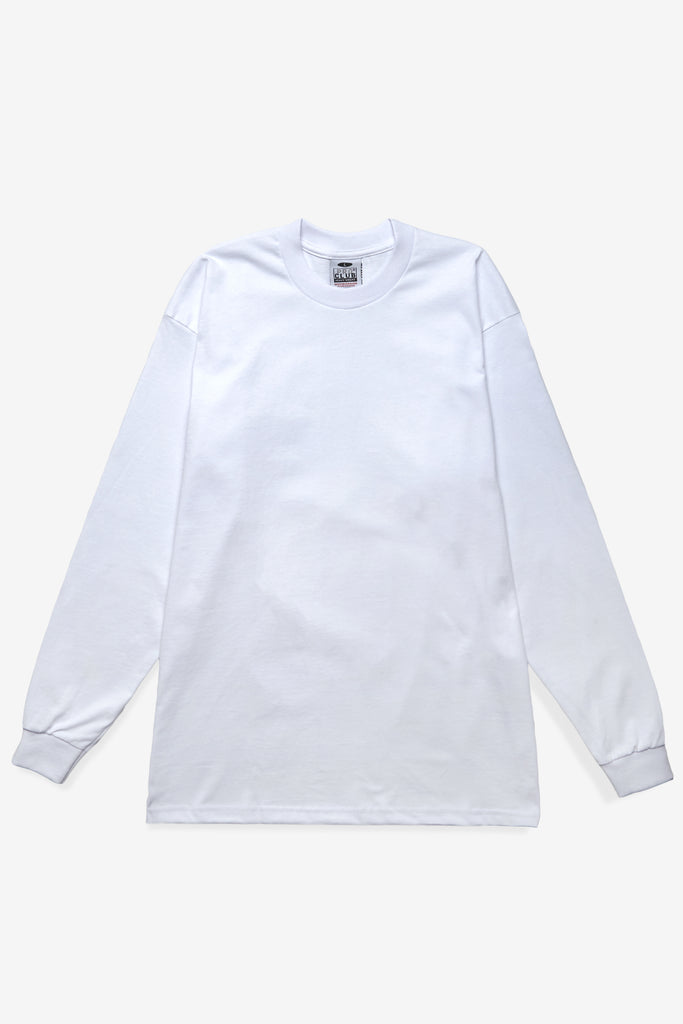 Pro Club - Heavyweight Long Sleeve T-Shirt - White